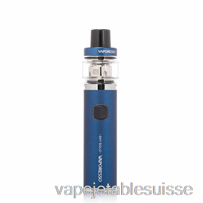 Vape Suisse Vaporesso Sky Solo & Solo Plus Kit De Démarrage Standard - Bleu
